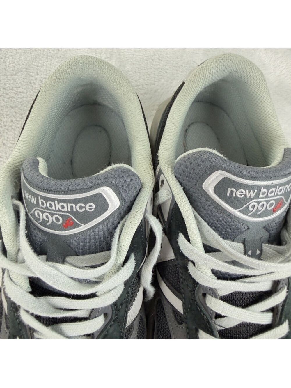 New Balance Men's Size 8.5 US/8 UK/42 EU M990BK6 Made in USA 990v6 Black/Grey - Picture 3 of 12